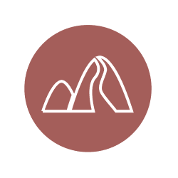 Icon for land development surveying and subdivision planning in the mountainous terrain of Kelowna and the Okanagan.